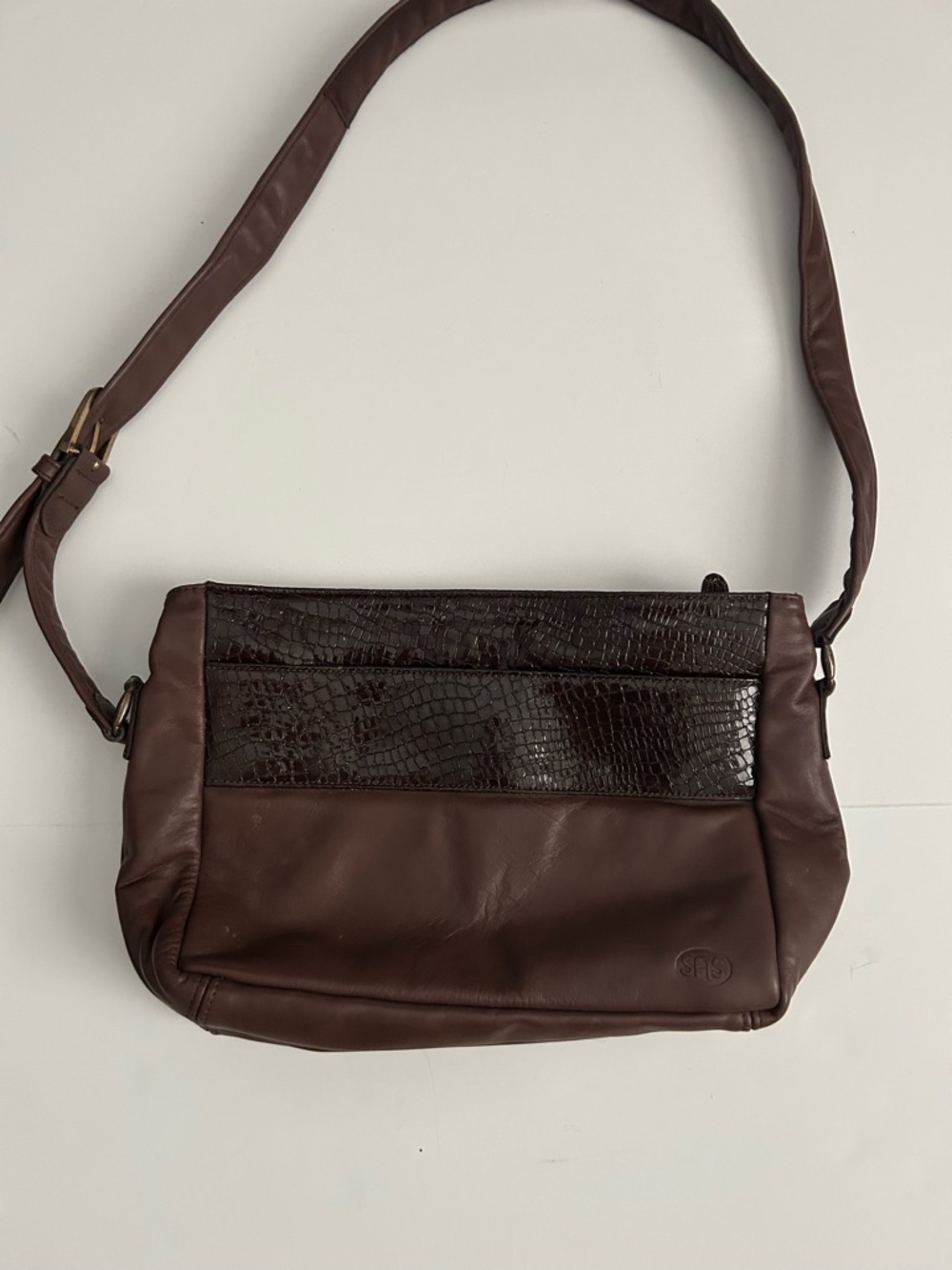 SAS Brown Leather Purse